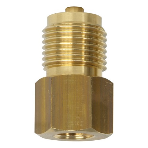 Переходник латунь для манометра G1/2"хМ20х1,5 ВР/НР Росма 00000024744