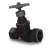 Вентиль запорный муфтовый 15кч18п Ду 20 Ру16 чугунный